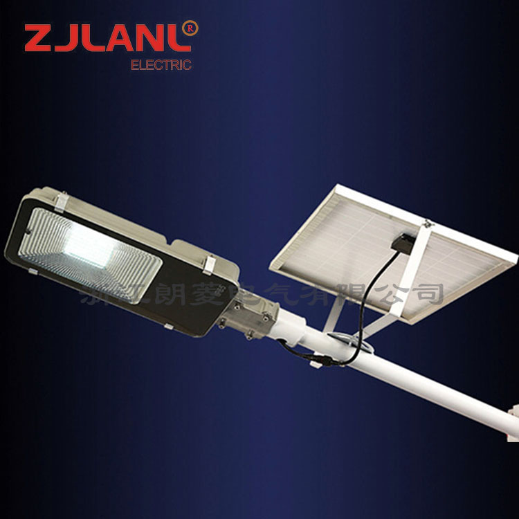 Toothbrush-type solar split street lamp